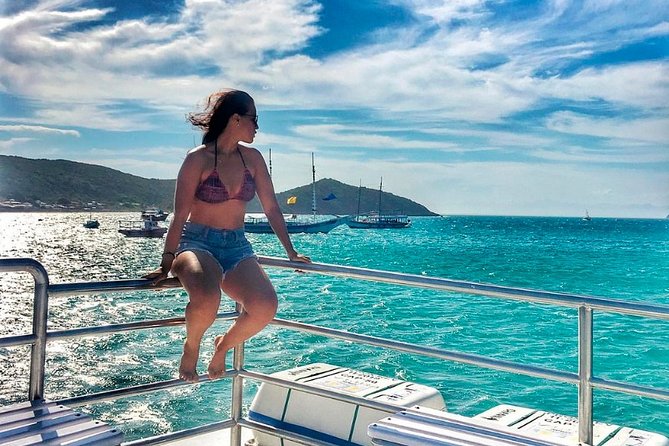 Arraial do Cabo Tour in Rio de Janeiro with Lunch - Pontal do Atalaia Prainhas from the water