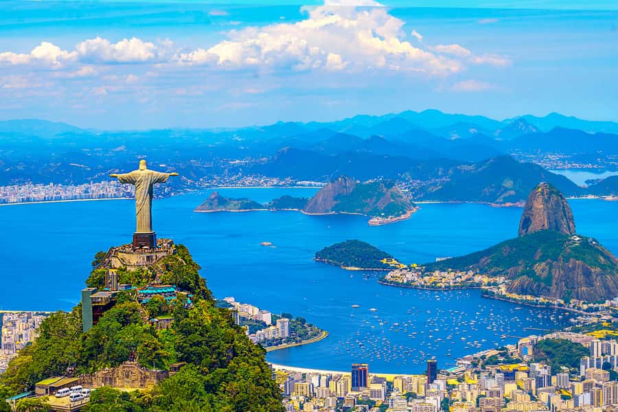 Christ the Redeemer Entry Ticket by Corcovado Train - The View Over Rio