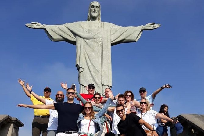 Corcovado with Christ Statue & Sugar Loaf - Mirante Dona Marta when the summit is clouded