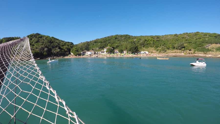 From Rio de Janeiro: Búzios Full-Day Boat Tour - Three swim stops away from the sand