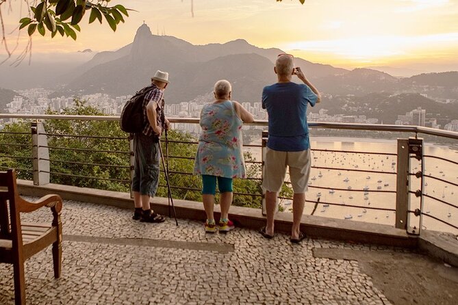 Full Tour in Rio: Christ, Sugarloaf Mountain, City Tour and Lunch - Sugarloaf cable cars and the bay below