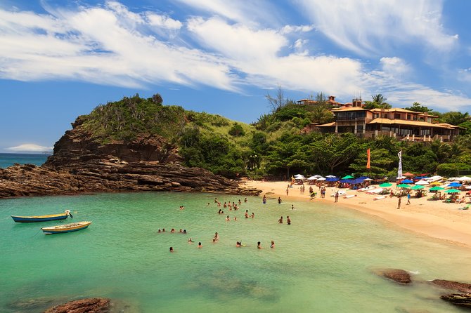 Guided Tour to Búzios with Boat Tour and Lunch - Azeda and Azedinha: beautiful, narrow, and crowded