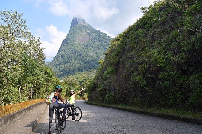 Half Day Private E-Bike Tour in Rio - Mirante Dona Marta, your first great photo stop