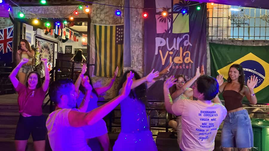 Latin Music Dance Class + DJs + 2 Free Drinks - Why this Rio dance night works for solo visitors
