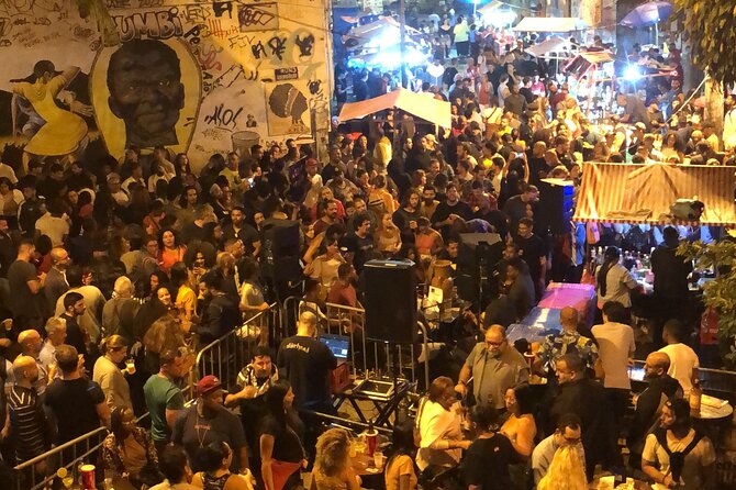 Live Samba Night at Pedra do Sal - Live samba beside the carved rock