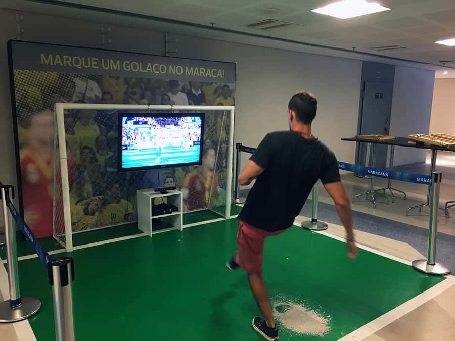Maracana Stadium - Behind the Scenes Tour - Dressing rooms, warm-up spaces, and the press rooms