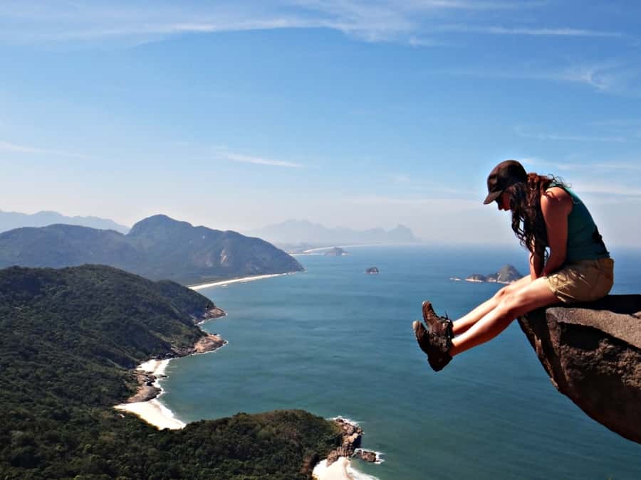Pedra do Telégrafo Hike and Beach Full-Day Tour - The summit view and the famous photo