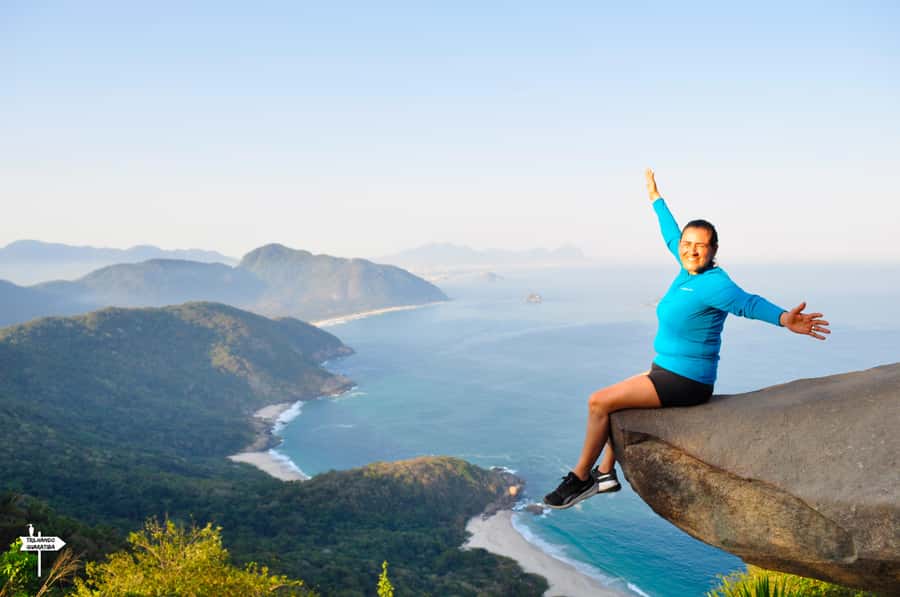 Pedra do Telégrafo Rio de Janeiro + Transfer - The western beaches from above