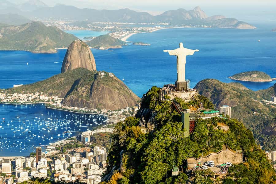 Rio: Christ the Redeemer, Sugarloaf, Selaron & BBQ Lunch - Sugarloaf by cable car
