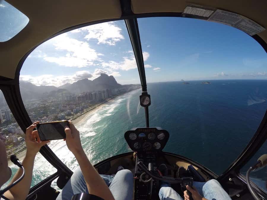 Rio de Janeiro: 30-Min Helicopter Ride with Transfers - Weather Can Change the Whole Experience
