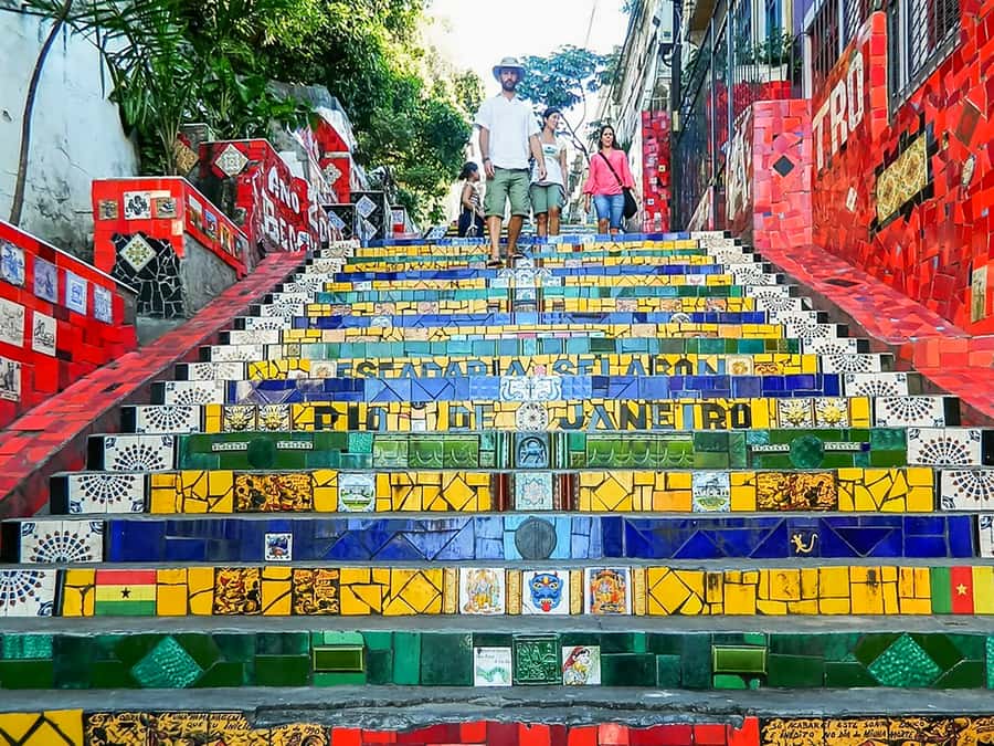 Rio de Janeiro: 6-Stop Highlights of Rio with Lunch - Selarón Steps and 250 steps of tile