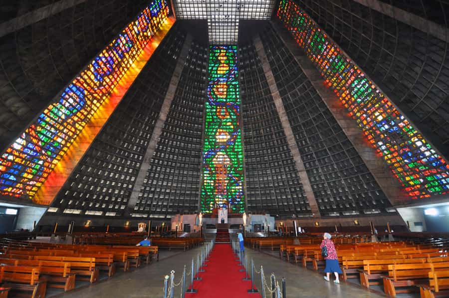 Rio de Janeiro: Full-Day Guided Sightseeing Tour - The Metropolitan Cathedral’s bold interior