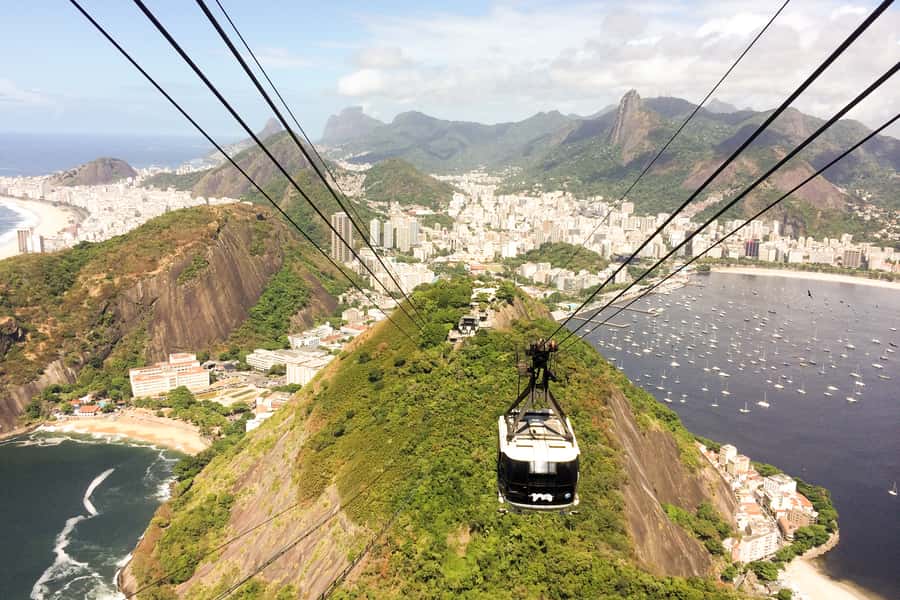 Rio de Janeiro Full-Day Sightseeing Tour - Sugarloaf delivers Rio’s other great view