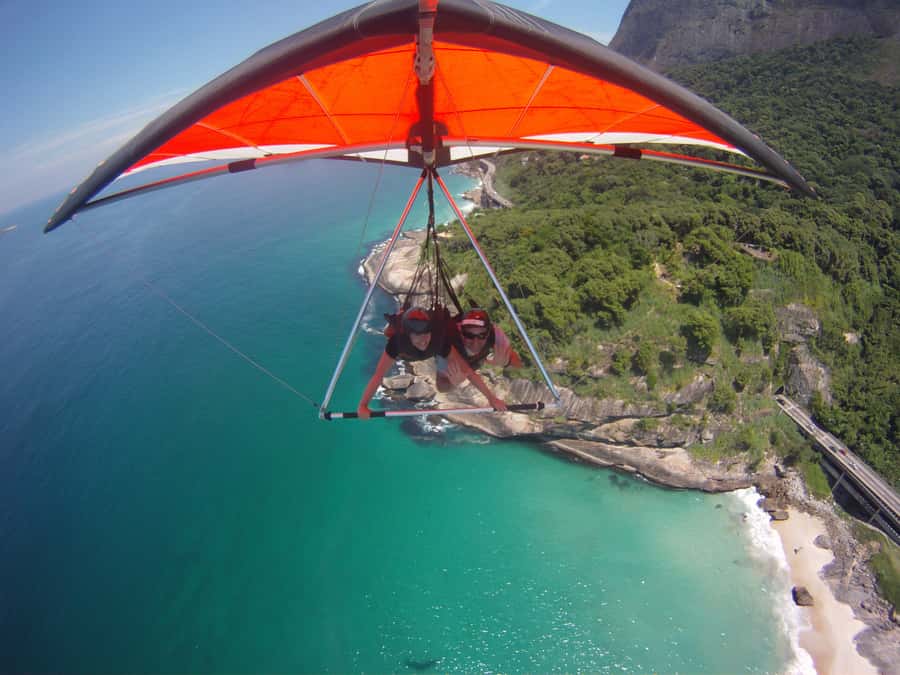 Rio de Janeiro: Hang Gliding Adventure - Starting above Rio at Pedra Bonita
