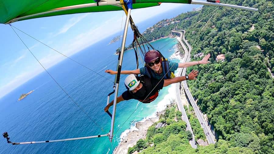 Rio de Janeiro: Hang Gliding or Paragliding Flight - The Pedra Bonita launch at 520 meters
