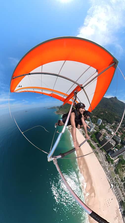 Rio de Janeiro: Hang Gliding or Paragliding Flights - Taking off from Pedra Bonita above Rio