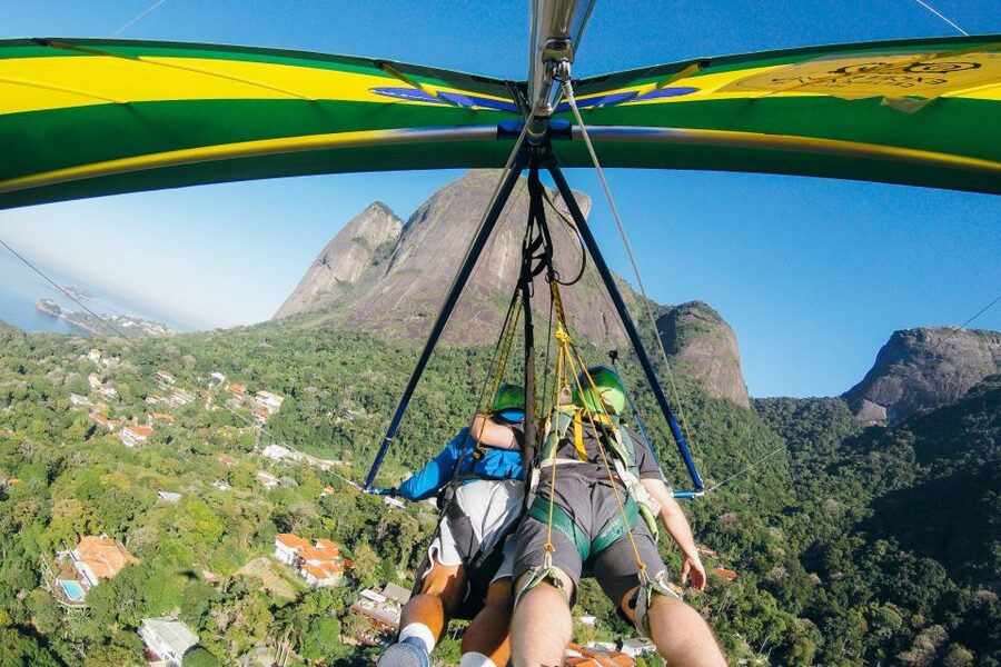 Rio de Janeiro: Hang Gliding Tandem Flight - What takeoff feels like