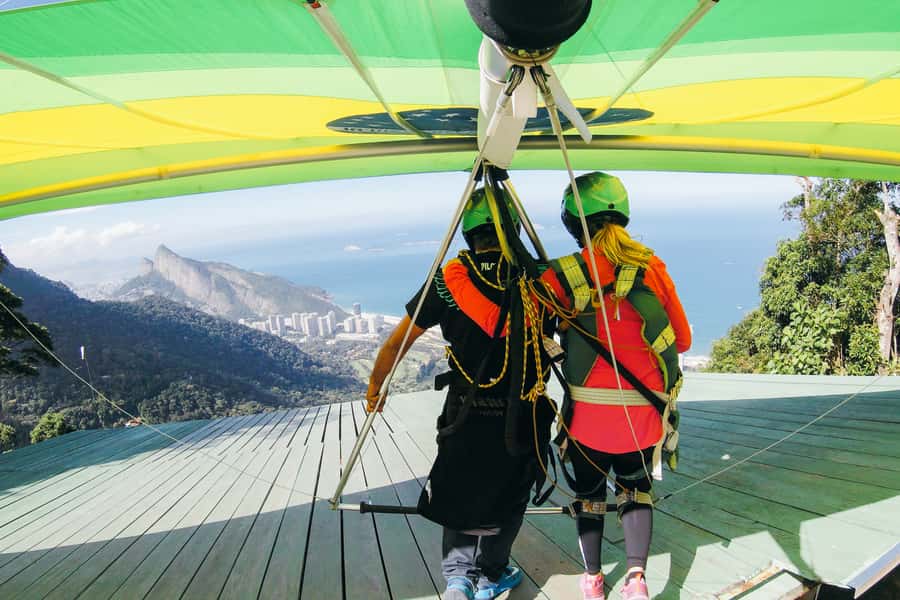 Rio de Janeiro: Hang Gliding Tandem Flight - The views from Pedra Bonita to São Conrado