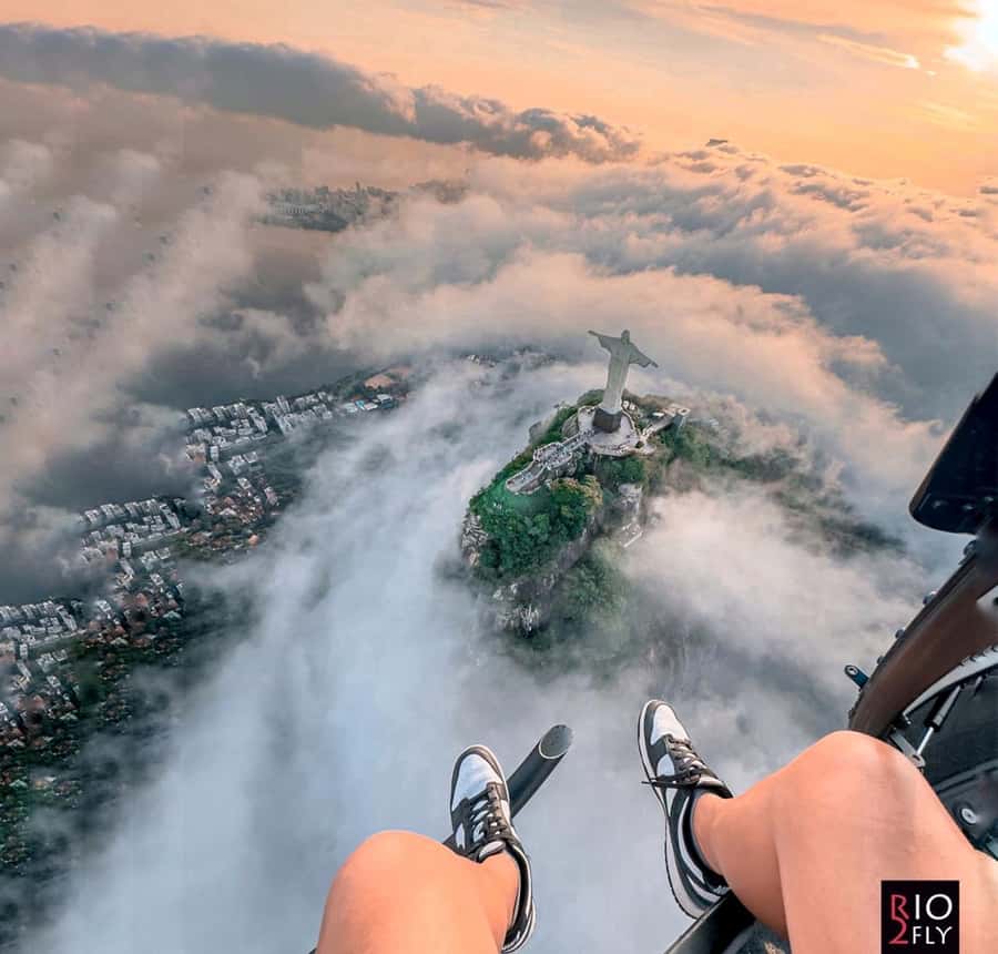 Rio de Janeiro Helicopter Tour | DOORS OFF - Lagoa, Jardim Botânico, and Tijuca Forest