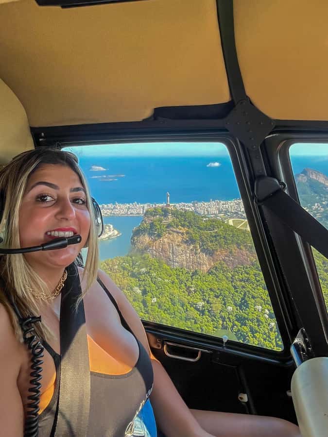Rio de Janeiro: Helicopter Tour with an unforgettable view - Two Brothers Hill and the road toward Leblon