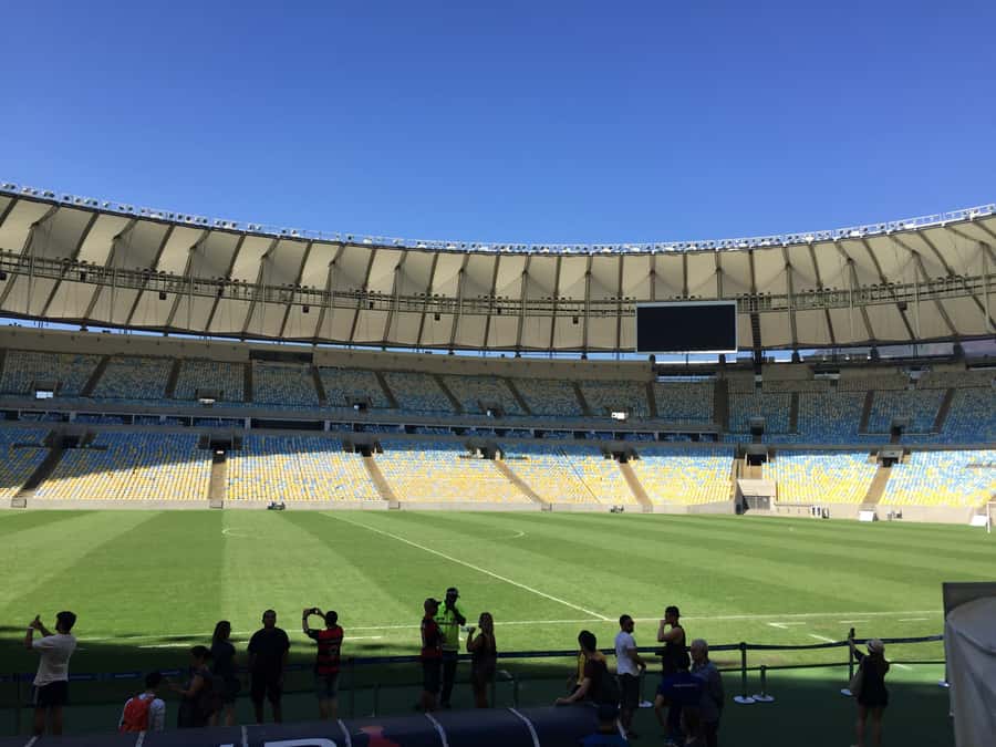 Rio de Janeiro: Maracanã Stadium Behind the Scenes Tour - Entering the stadium and seeing the empty bowl