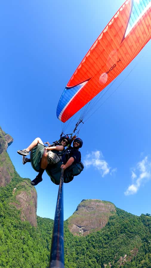 Rio de janeiro : Paragliding Tandem Flights over Rio - Flying above Rio for 10 to 15 minutes