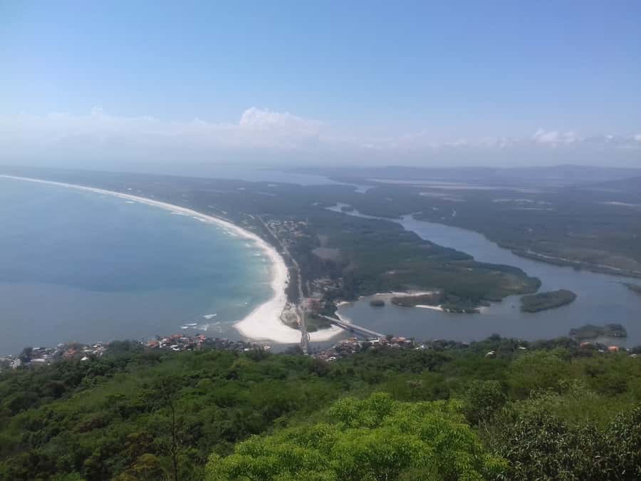 Rio de Janeiro: Pedra do Telegrafo Hike & Grumari Beach Tour - The coastal ride back through western Rio