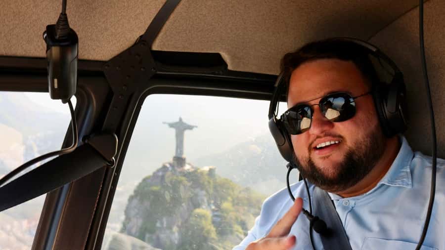 Rio de Janeiro: Private Helicopter Tour - From Jacarepaguá Airport to takeoff