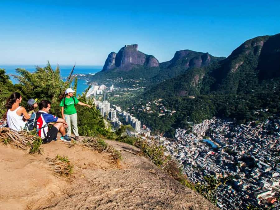 Rio de Janeiro: Vidigal Favela Tour and Two Brothers Hike - The motorbike ride up Vidigal