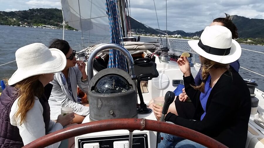 Rio de Janeiro: Wake Up and Sail - Niterói’s art museum from the water
