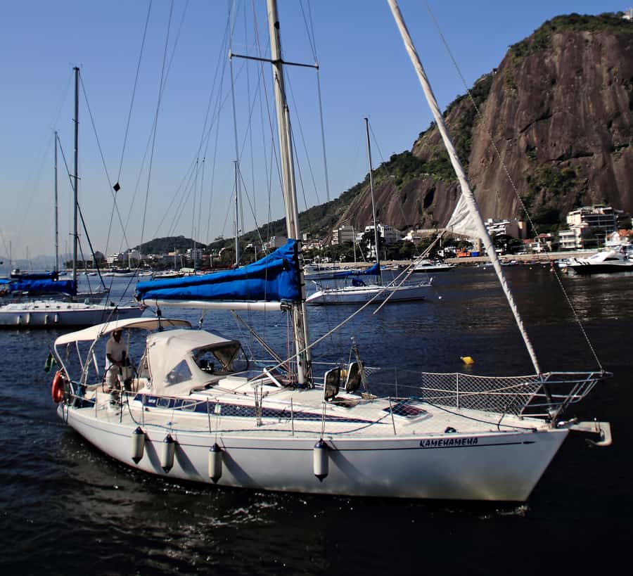 Rio de Janeiro: Wake Up and Sail - Ilha Fiscal, the airport, and Villegagnon Island