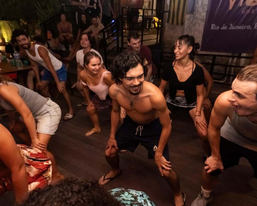 Rio Experience: Caipirinha Workshop (2 Caipis) + Funk Class - Two caipirinhas at Pura Vida’s deck bar
