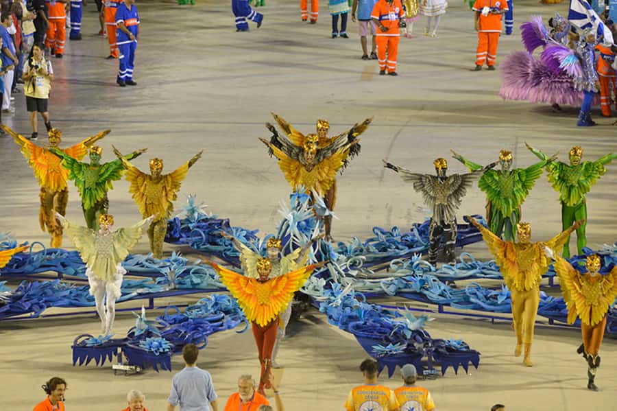 Rio: Premium Carnival Seating with Food, Drinks, & Transfers - Staying until the final school at 5:00 a.m.