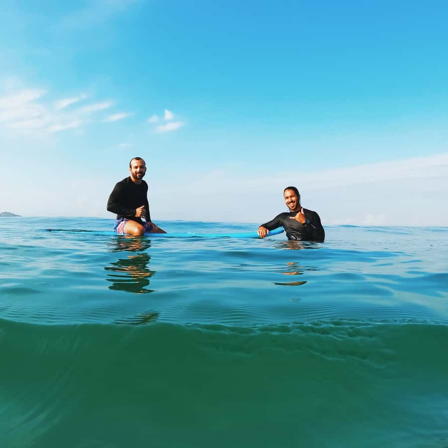 Rio Surf Experience - Small groups make the coaching count