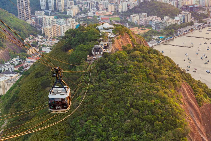 Sugarloaf Mountain Fast-Pass Ticket and Guided Tour - The first cable car to Urca Hill
