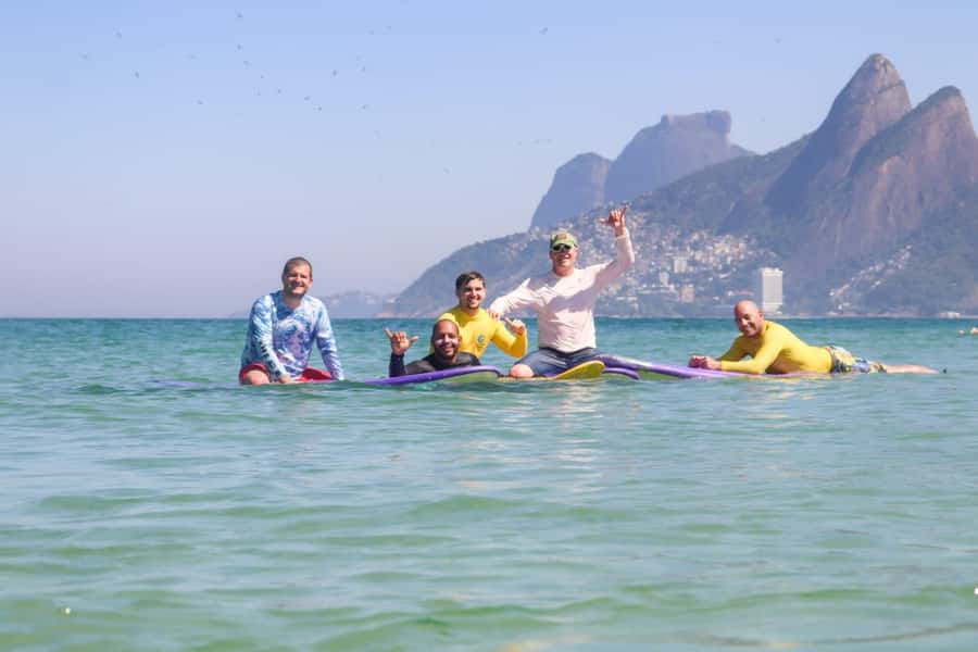 Surf lessons: in Arpoador in Ipanema. - Key points for the Arpoador surf lesson